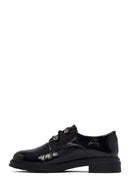 Woman Black Patent Leather Leather Casual Shoes | Derimod