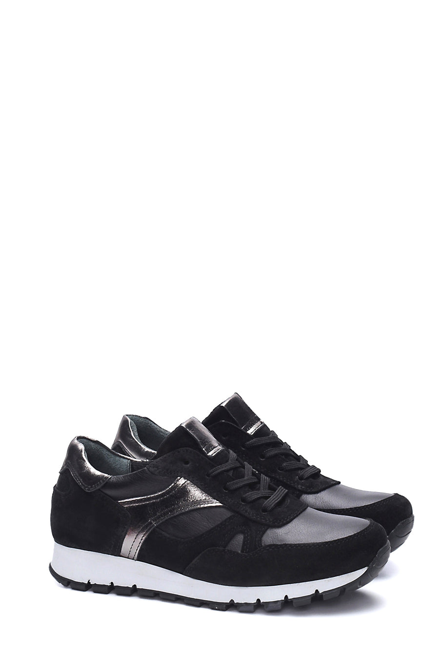 Kadın Metalik Detaylı Sneaker