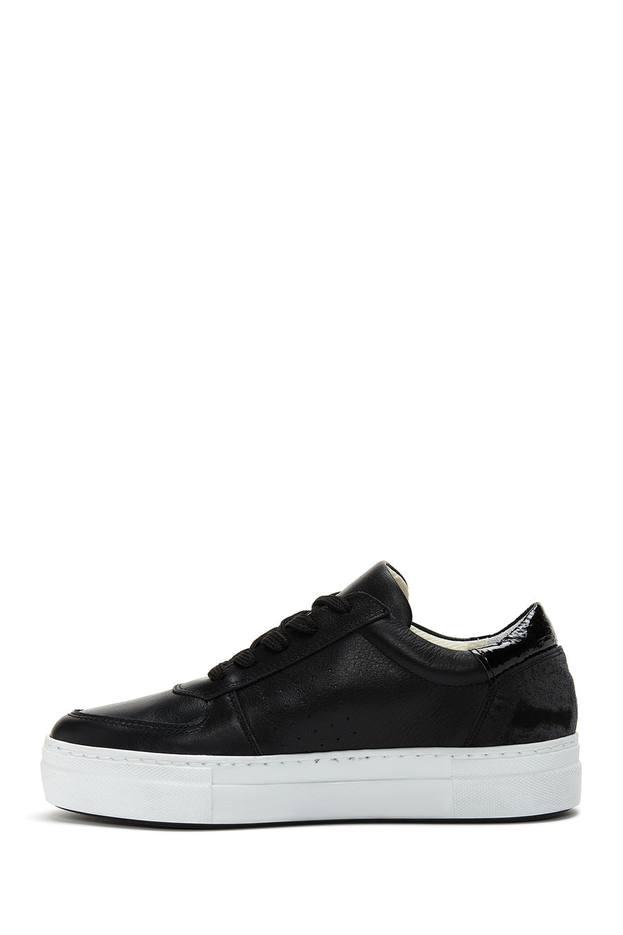 Women's Leather Zipper Sneaker