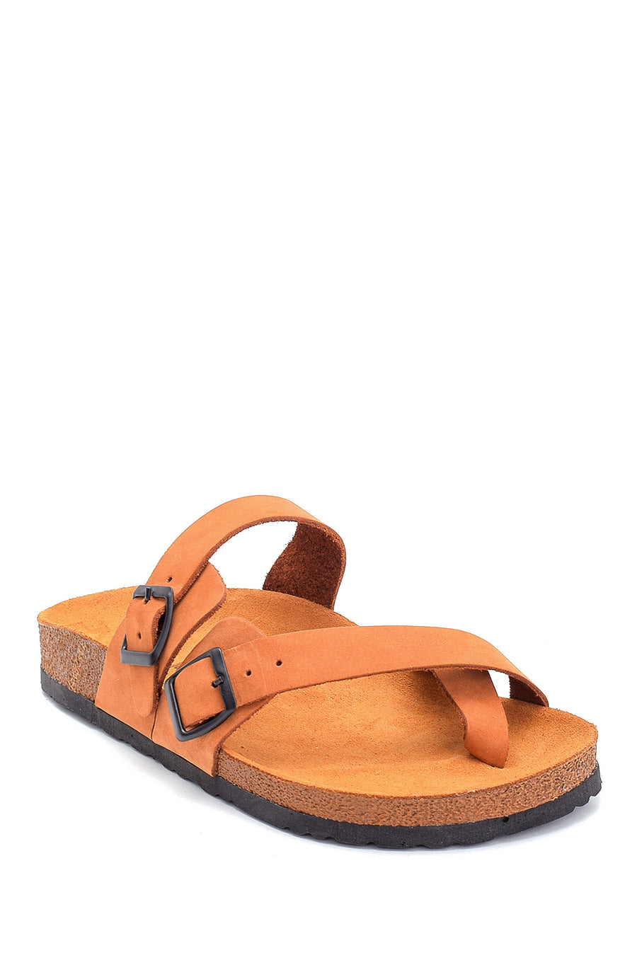 Women's Nubuck Leather Slippers