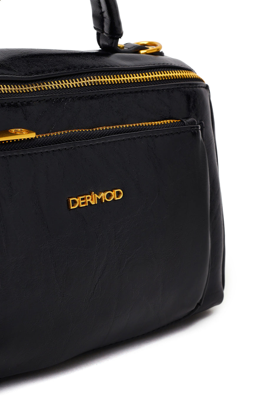 Kadın Siyah Uzun Askılı Çapraz Çanta