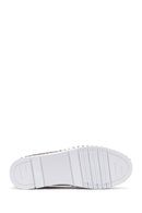 Women's Mink Pattern Fabric Comfort Shoes | Derimod
