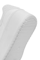 Women's White Lace-Up Thick Soled Sneaker | Derimod