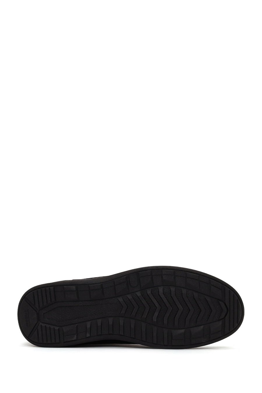 Male Black Lace-Up Leather Casual Shoes