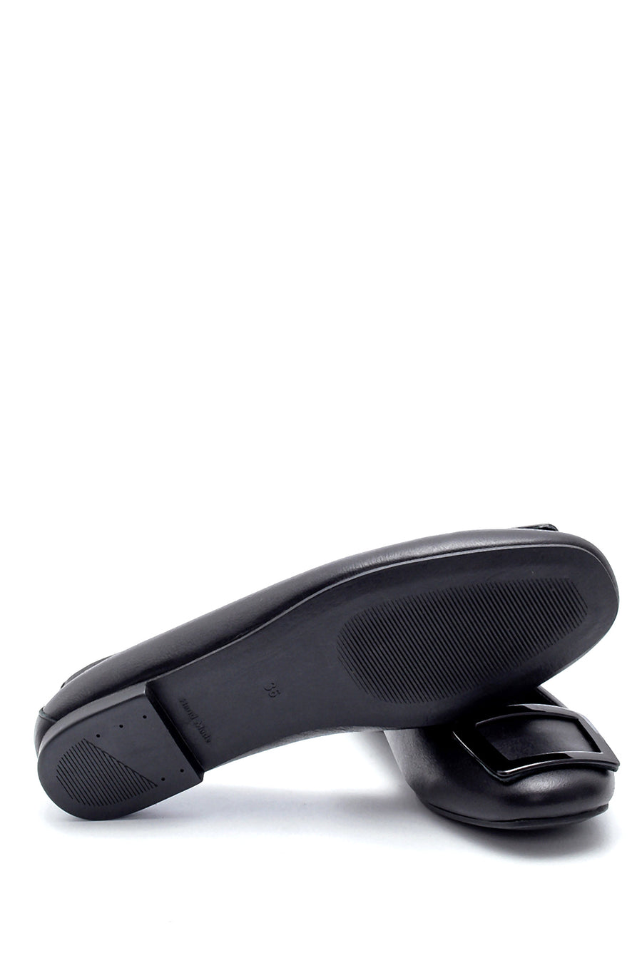 Women's Leather Ballerinas