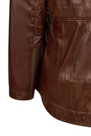 Susan Woman Brown Hooded Leather Coats | Derimod