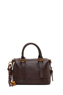 Woman Brown Long-Strap Mini Shoulder Bag | Derimod