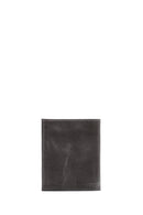 Men's Gray Leather Wallet | Derimod