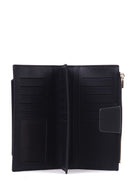 Women's Black Faux Leather Wallet | Derimod