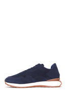 Men's Leather Suede Sneaker | Derimod