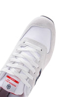 Hammer Jack Erkek Beyaz-Kırmızı Süet Deri Chile M Sneaker | Derimod