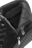 Men's Black Lace-Up Nubuck Leather Sports Boots | Derimod