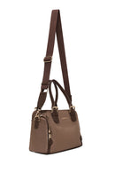 Woman Mink Long-Strap Fabric Shoulder Bag | Derimod