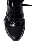 Women's High-Sole Sneaker | Derimod