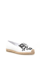 Women's Espadrille with Floral Detail | Derimod