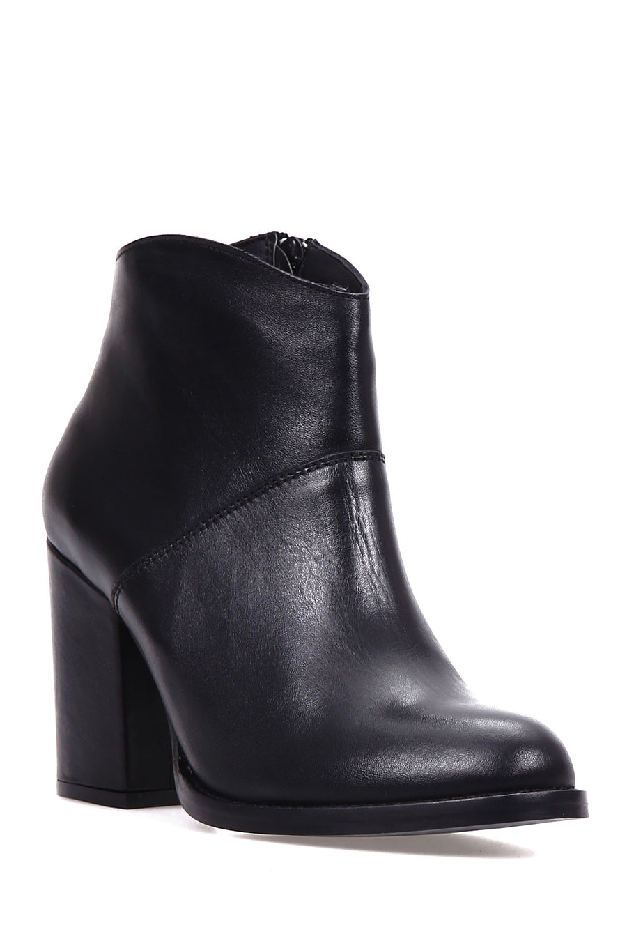 Women's Heeled Leather Boots