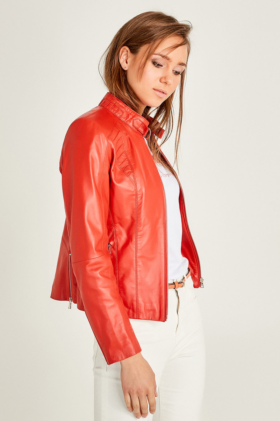 Nilda Women's Leather Jacket