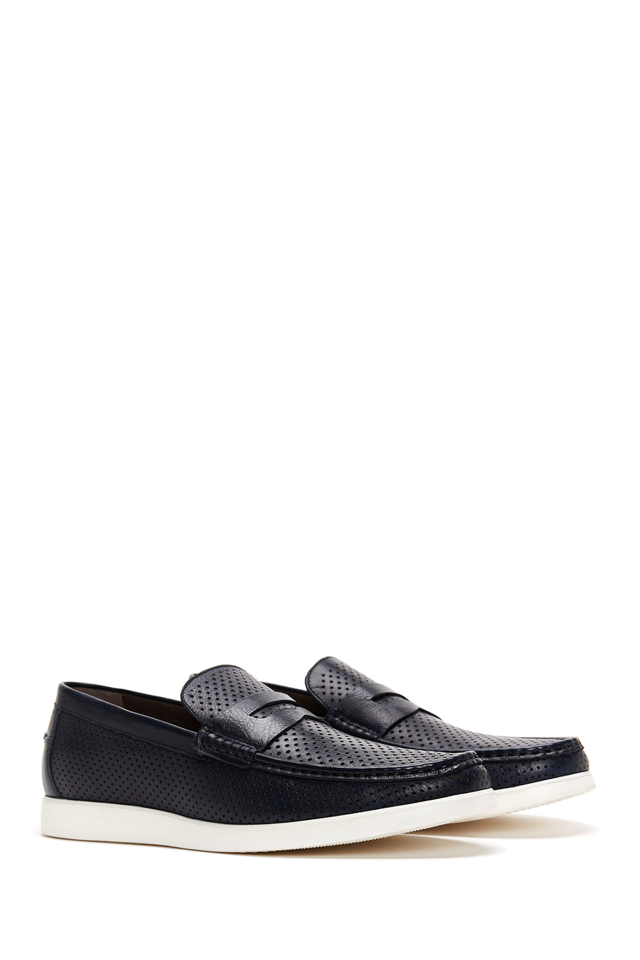 Men's Leather Printed Loafer