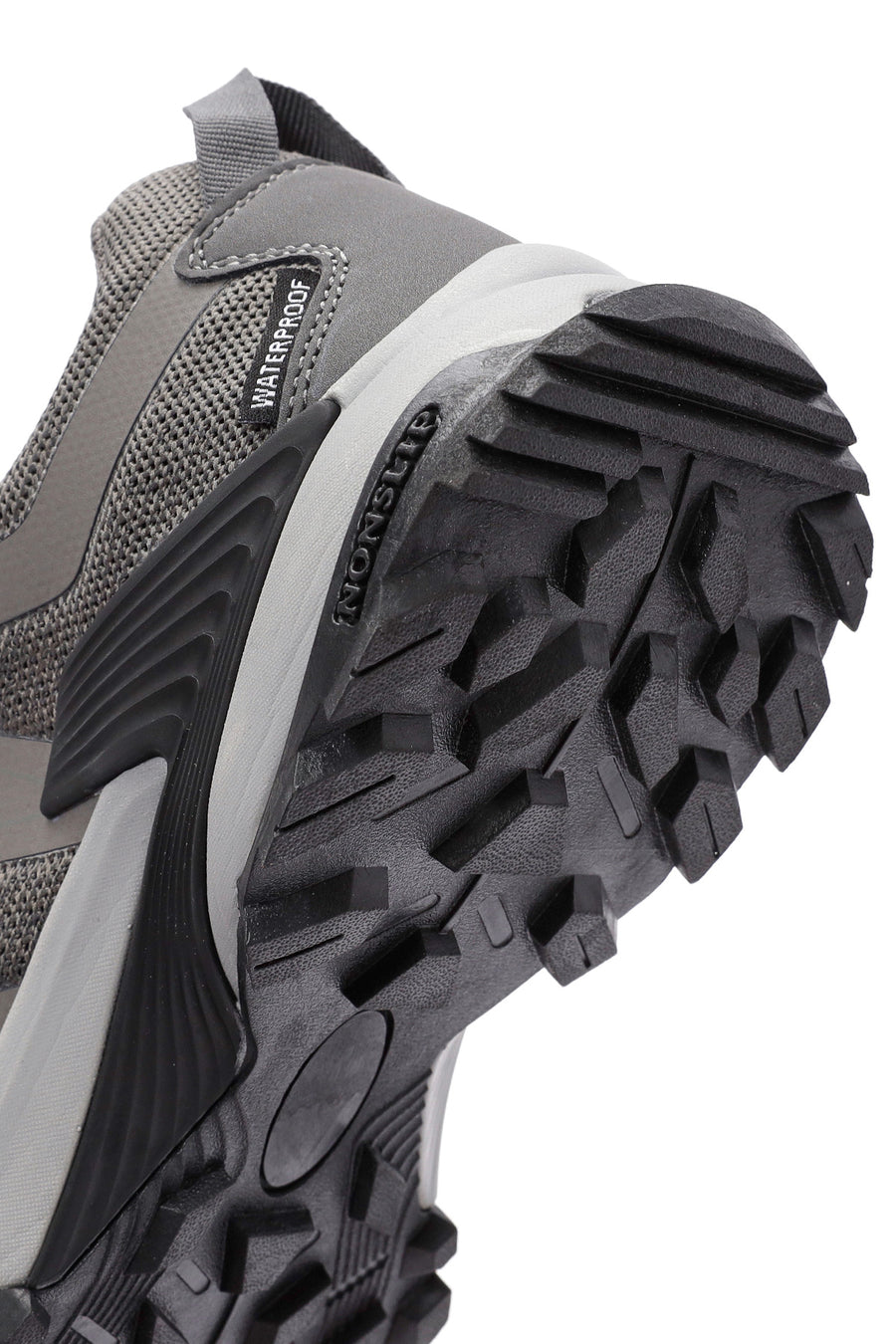 Derimod Dry Men's Grey Lace-Up Waterproof Outdoor Shoes