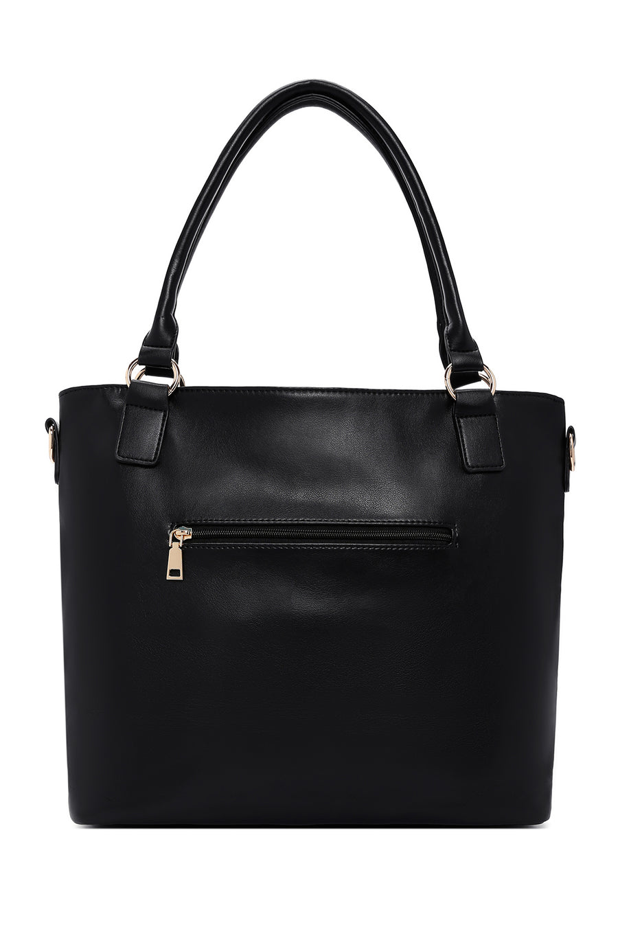 Women's Black Long Strap Shoulder Bag
