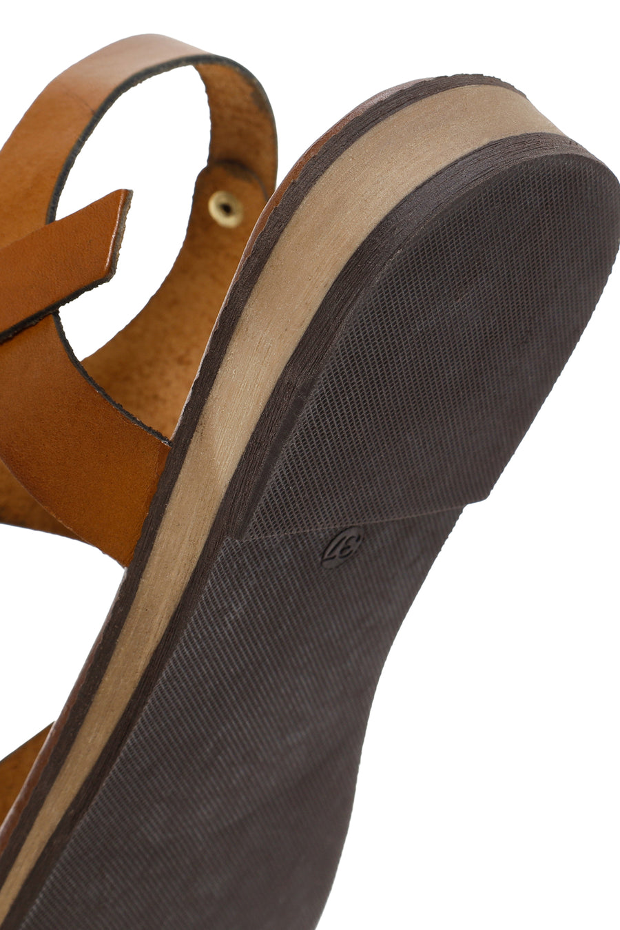 Women's Tan Leather Bodrum Sandals