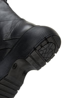 Women's Black Leather Boots | Derimod