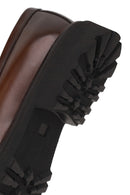 Erkek Kahverengi Deri Casual Loafer | Derimod