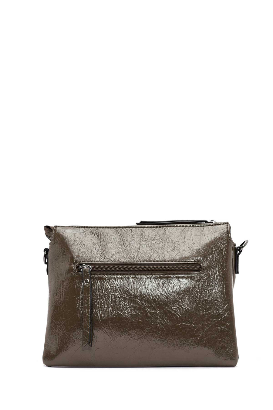 Women's Khaki Long Strap Crossbody Bag