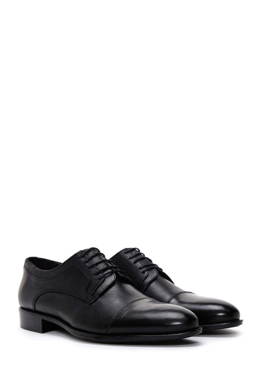 Men's Black Leather Classic Shoes