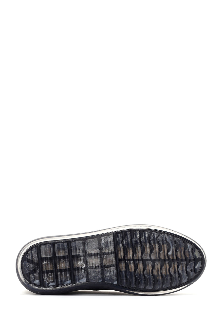 Men's Black Leather Sneaker