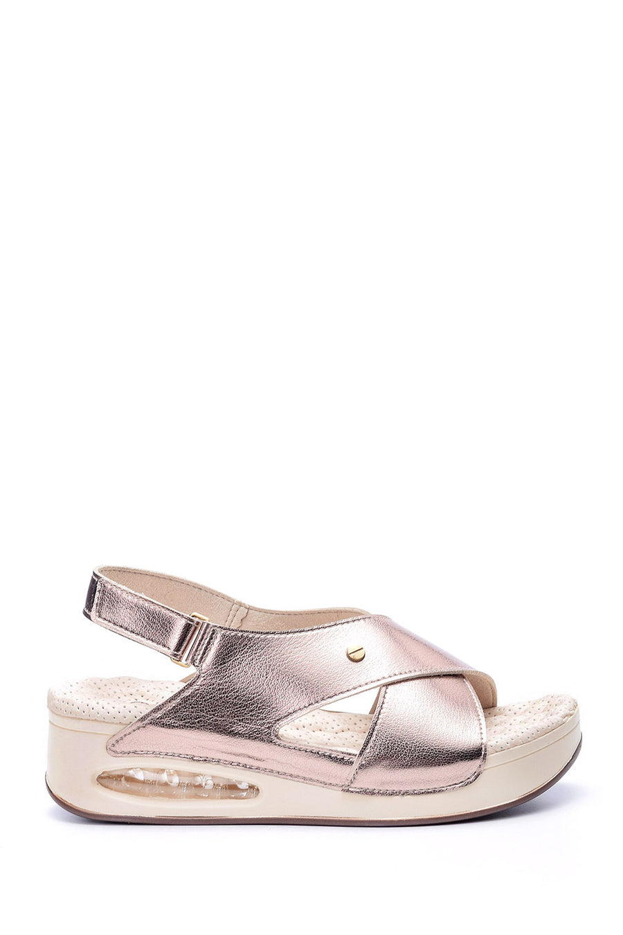 Women's Heavy Sole Comfort Sandals 19SFE291732 | Derimod