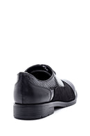 Women's Snake Pattern Oxford Shoes | Derimod