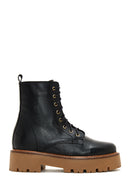 Women's Black Leather Boots | Derimod