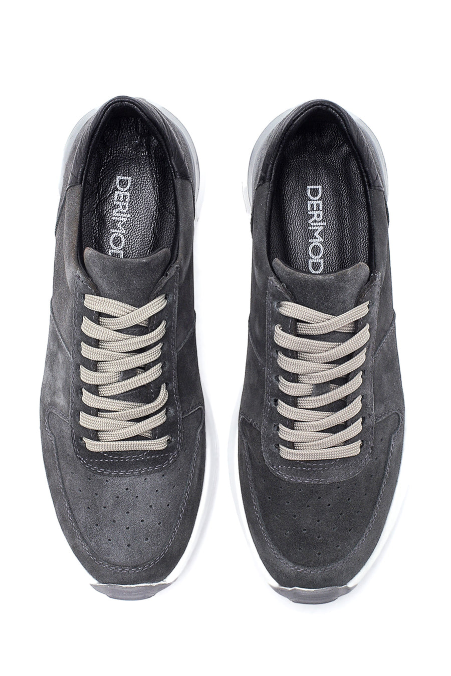 Erkek Deri Süet Sneaker