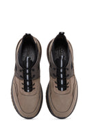 Erkek Deri Nubuk Sneaker | Derimod