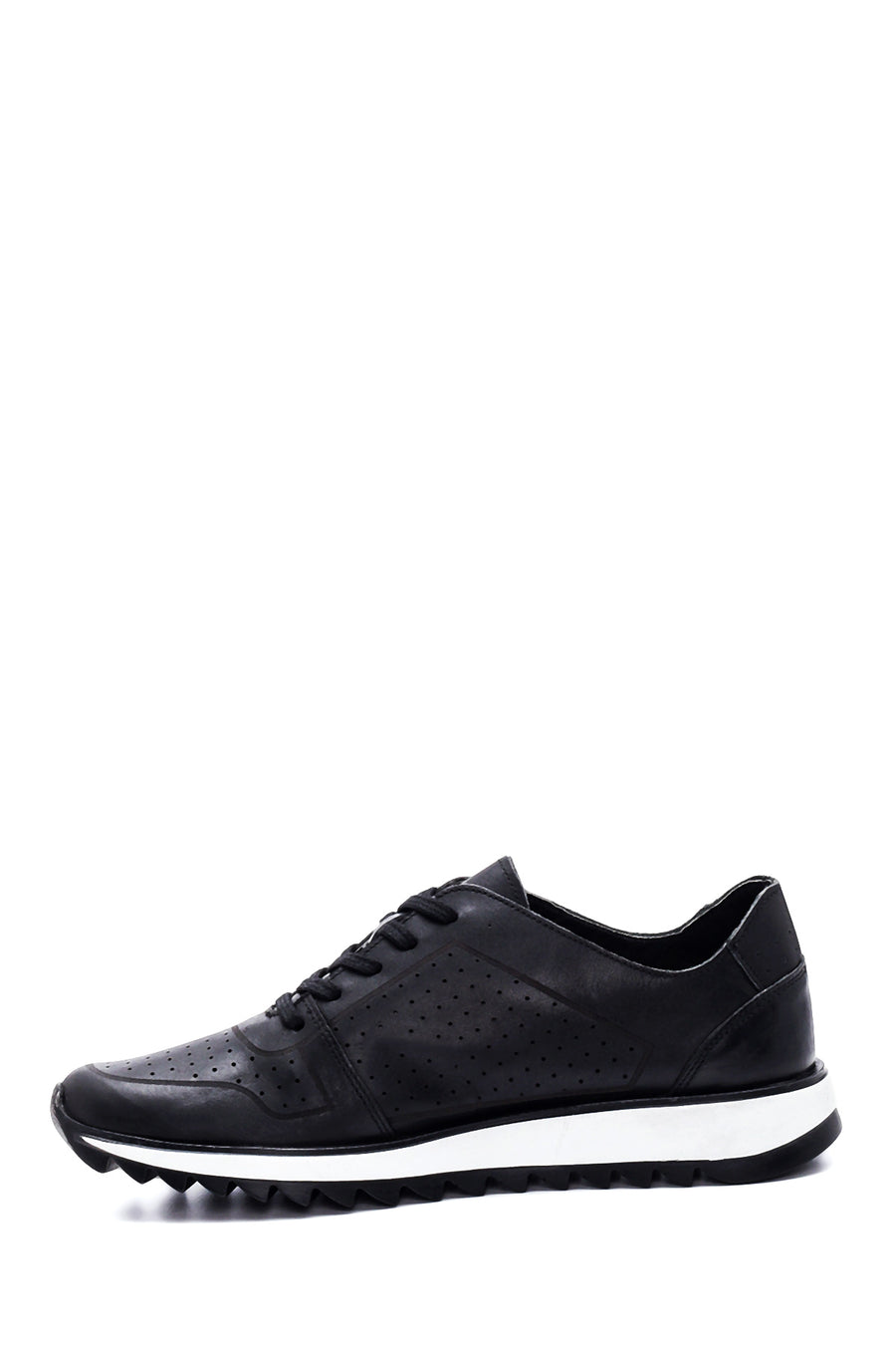 Men's Leather Perforated Sneaker