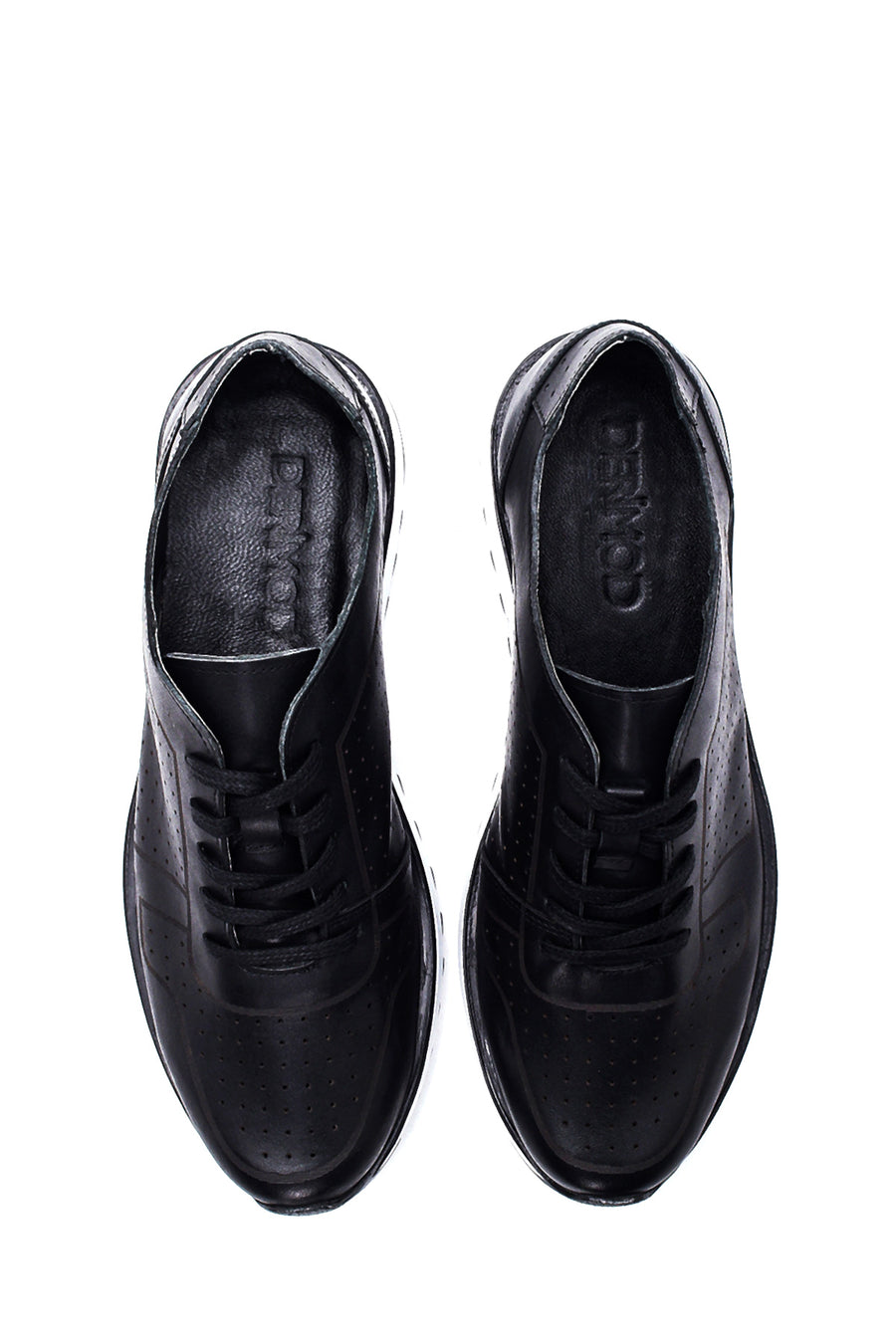 Men's Leather Perforated Sneaker