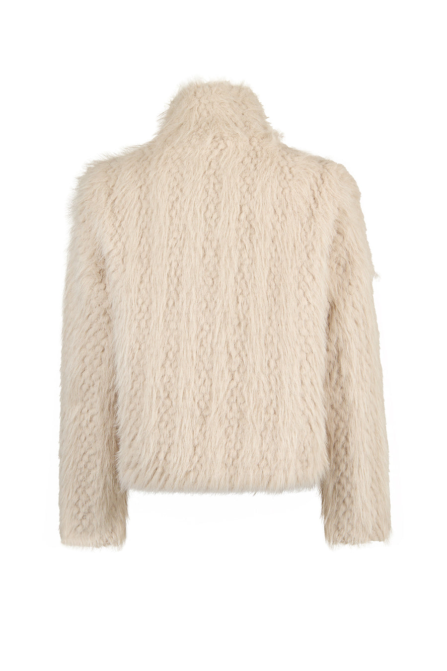 Andermatt Woman White Short Teddy Coats
