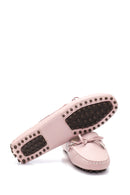 Women's Powder Leather Loafer | Derimod