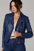 Colette Women's Leather Jacket | Derimod