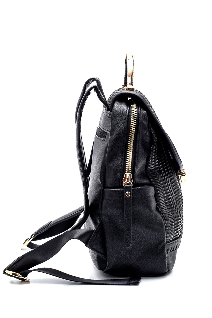 Women's Knitted Detailed Backpack