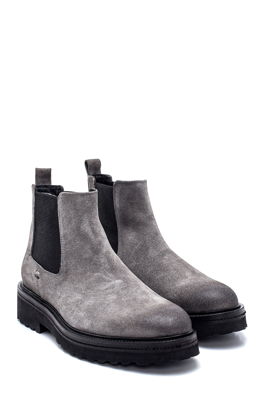 Men's Leather Suede Chelsea Boots