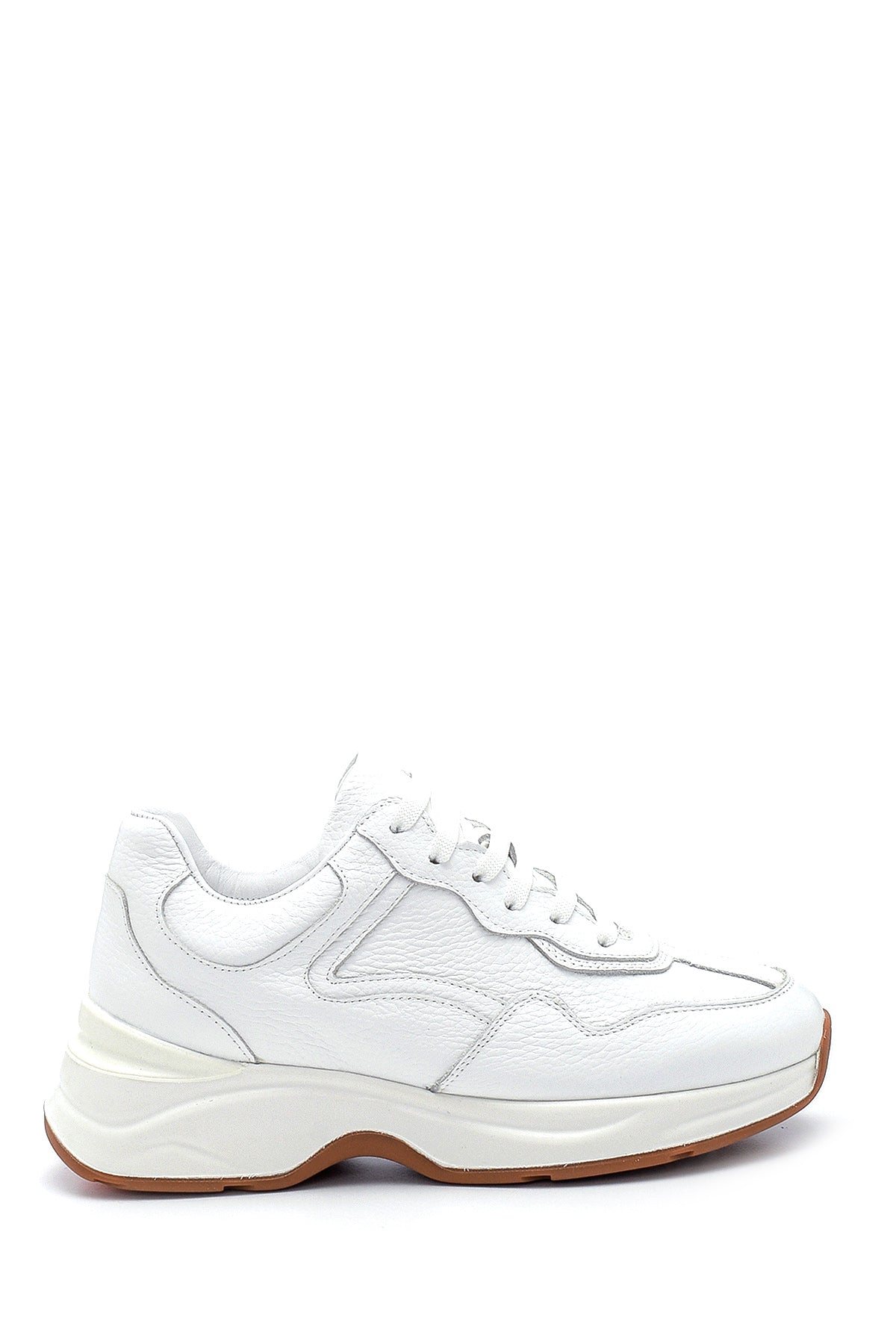 Women's Leather Sneaker 21SFD1415FT | Derimod
