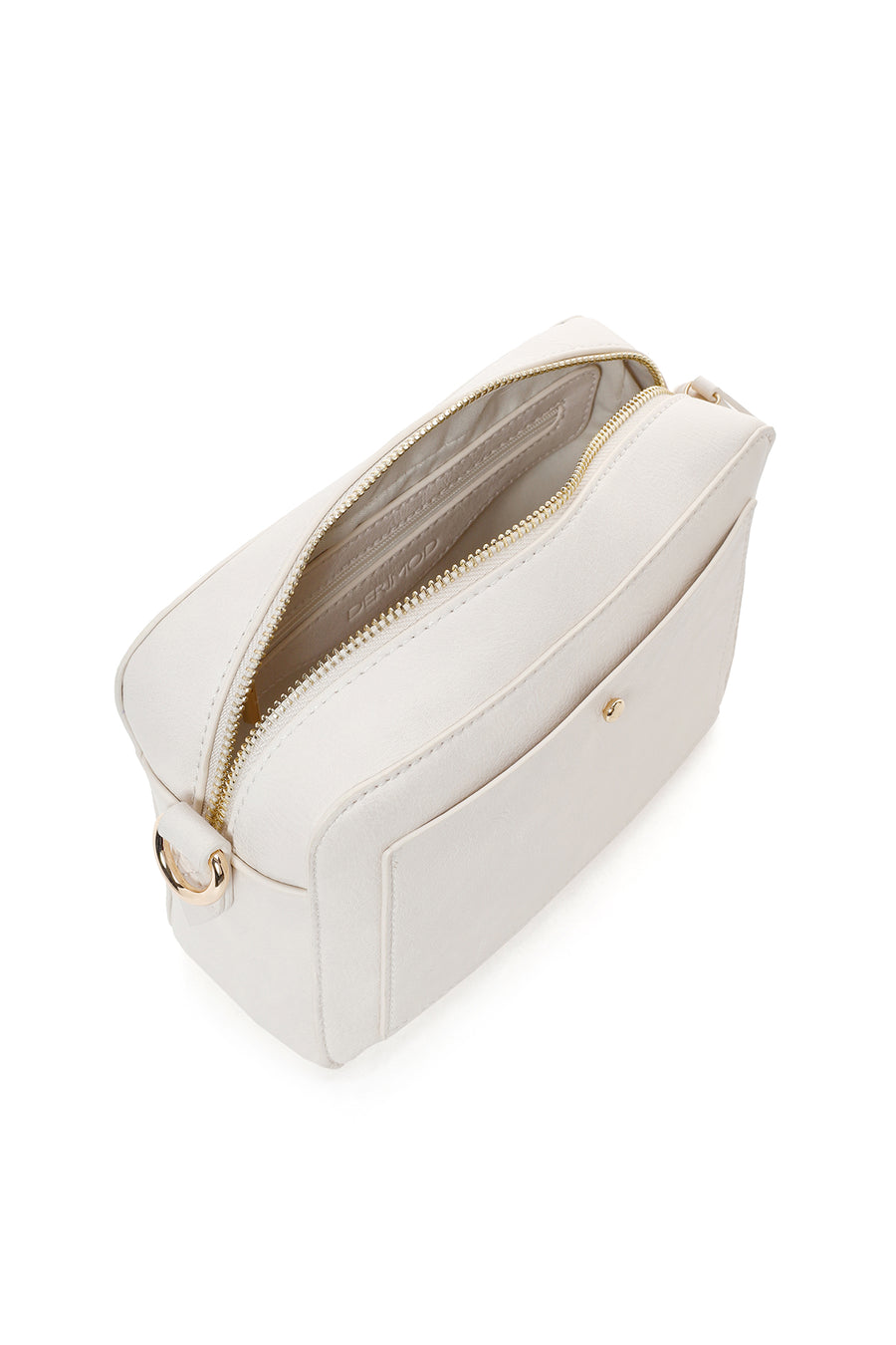 Women's Cream Long Strap Crossbody Bag