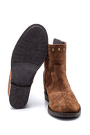 Women's Leather Bead Detailed Boots | Derimod