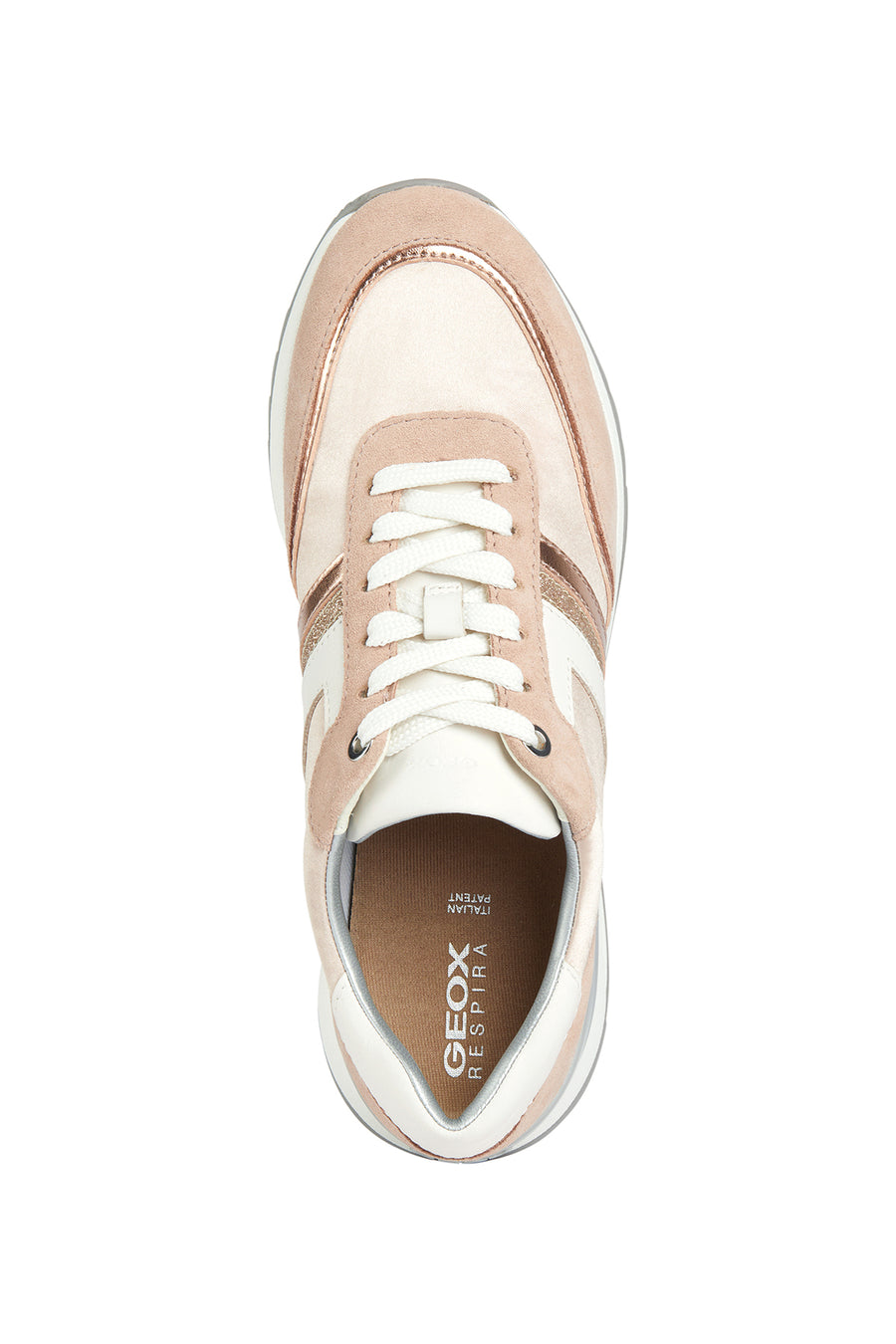 Geox Women's Beige D Desya Sneaker