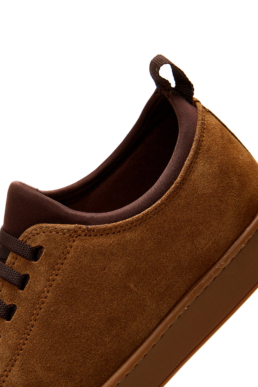 Men's Tan Suede Leather Sneaker