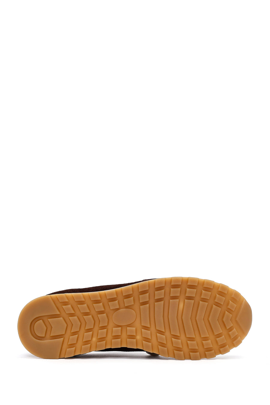 Kadın Kahverengi Bağcıklı Süet Deri Sneaker