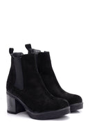 Women's Suede Heeled Boots | Derimod