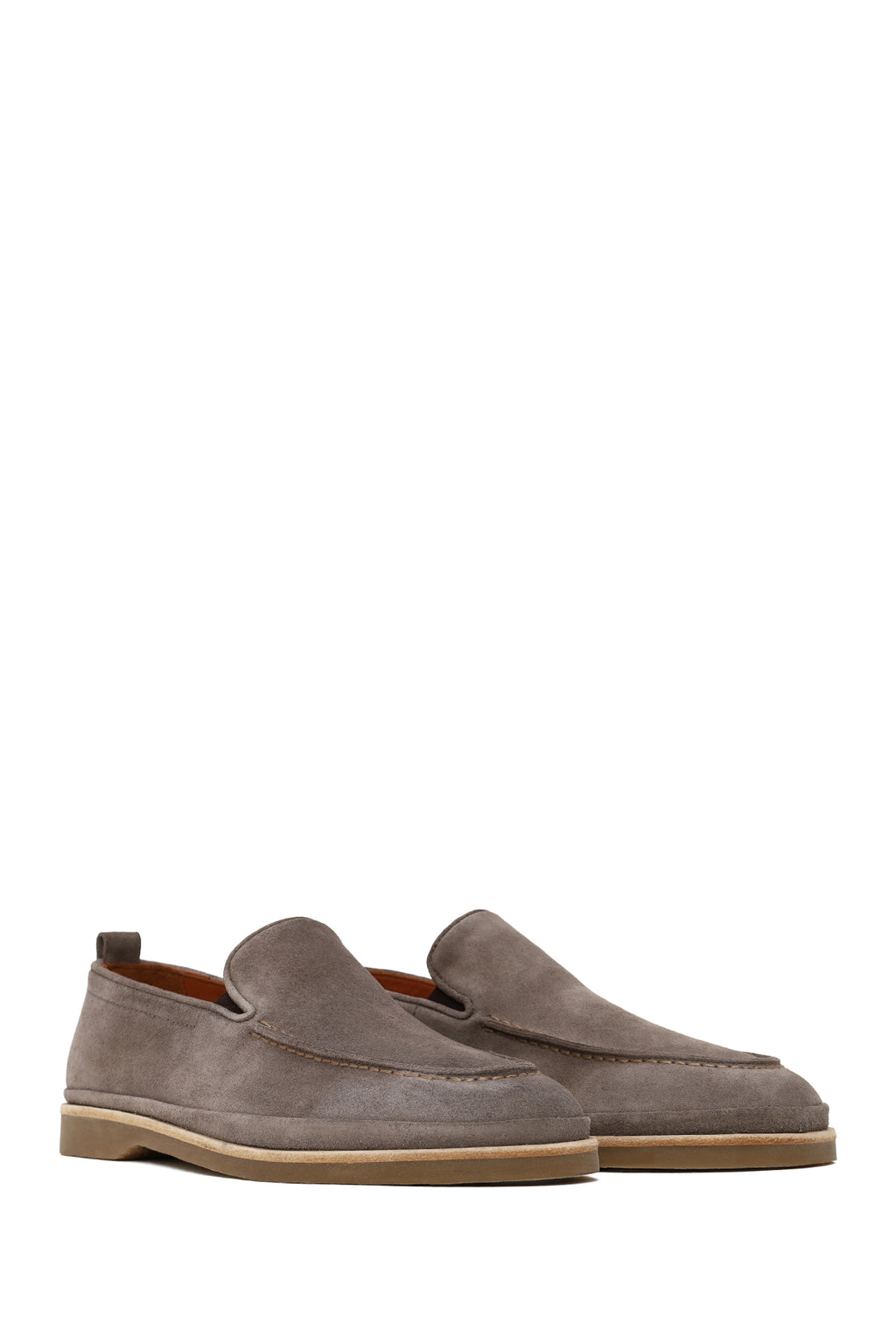 Erkek Vizon Süet Deri Casual Loafer